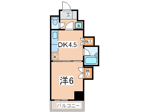 ホ－ムズ隅田の物件間取画像